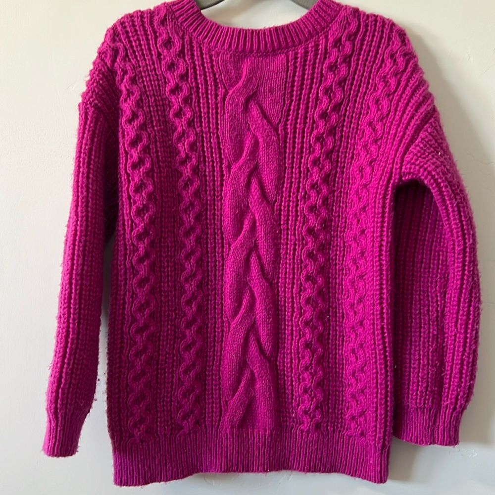 Toddler Girls' Cable Pullover Sweater - Cat & Jack | 4T